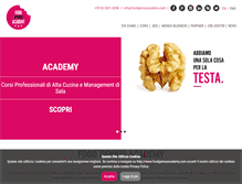Tablet Screenshot of foodgeniusacademy.com